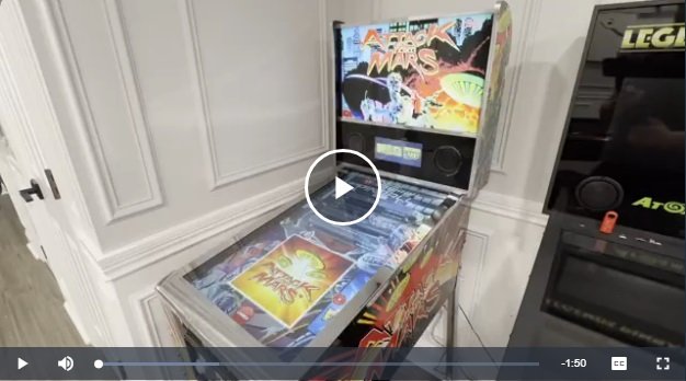 Arcade 1Up William Bally Attack From Mars Pinball Review